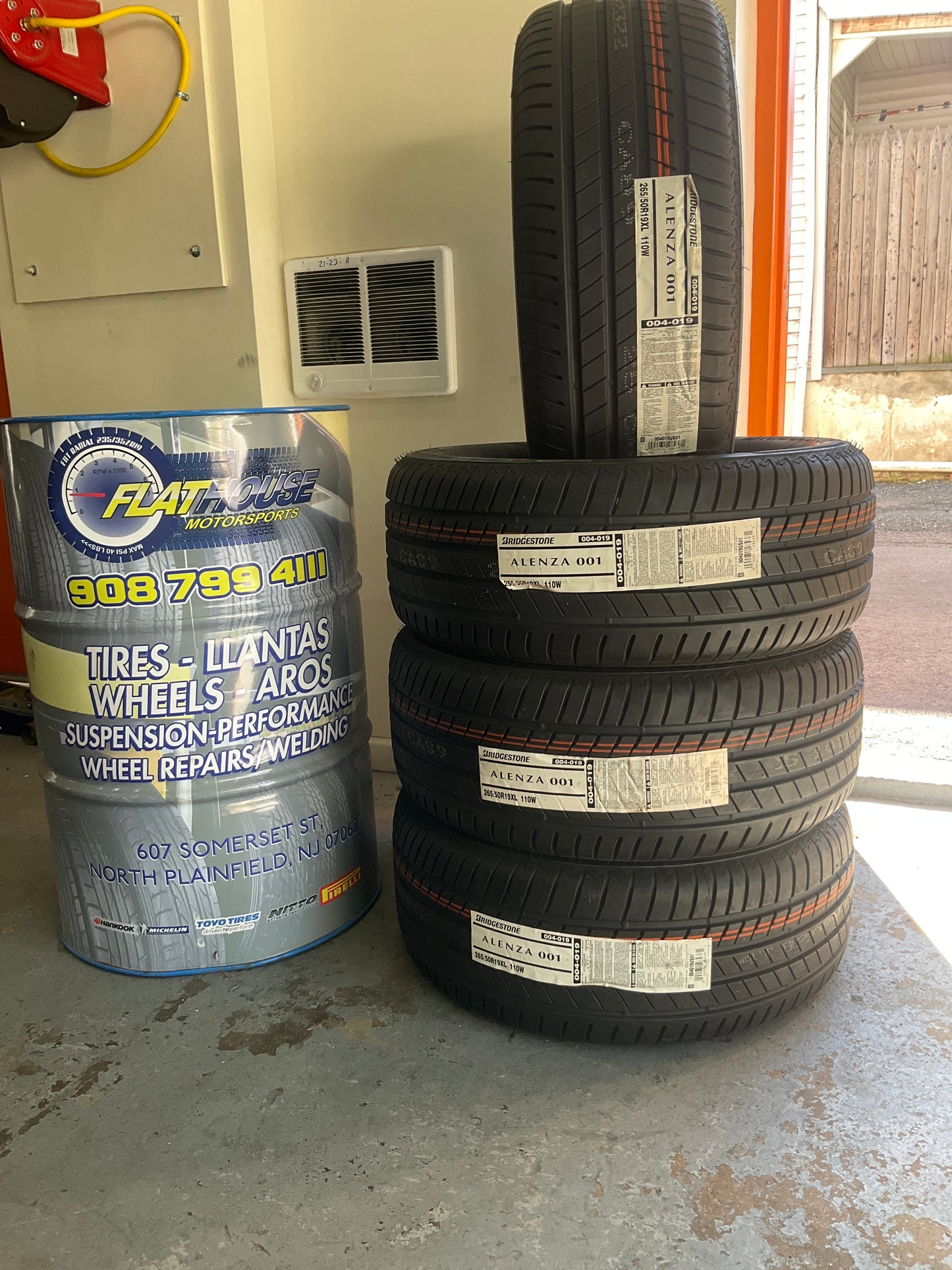 265/50R19 XL 110W Bridgestone Alenza 001 004-019