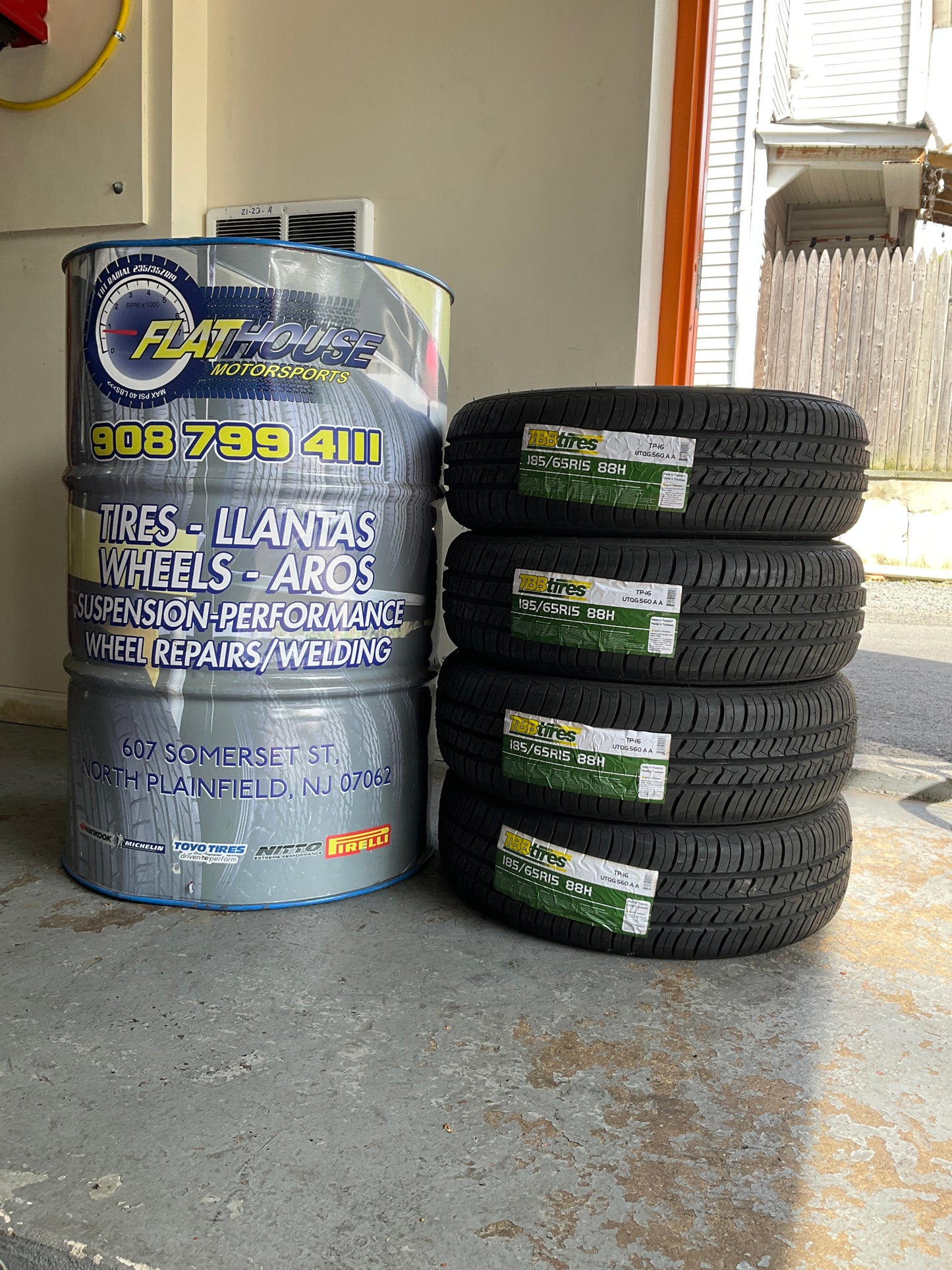 TBB TP-16 Performance 185/65R15 88H Passenger Tire