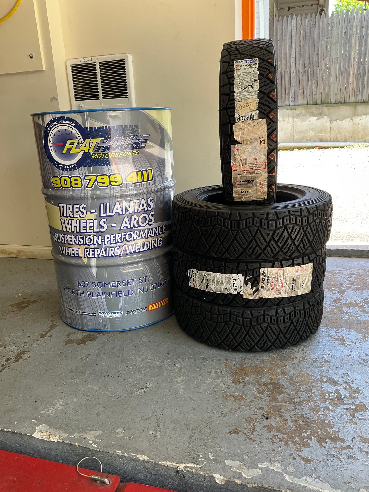 160 640 15 COOPER M+S GRAVEL TYRES