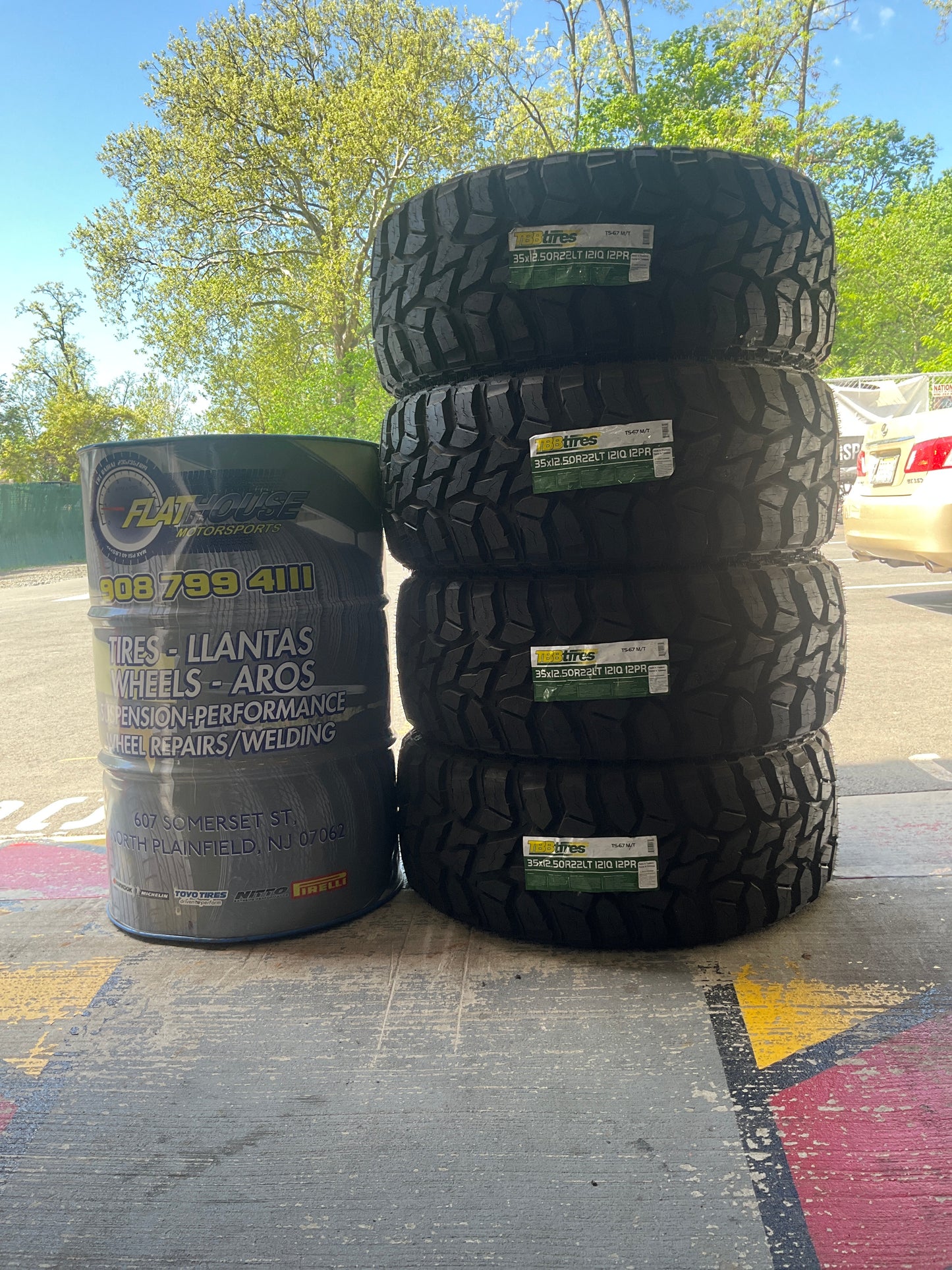 TBB TS-67 M/T LT 35X12.50R22 Load F 12 Ply MT Mud Tire
