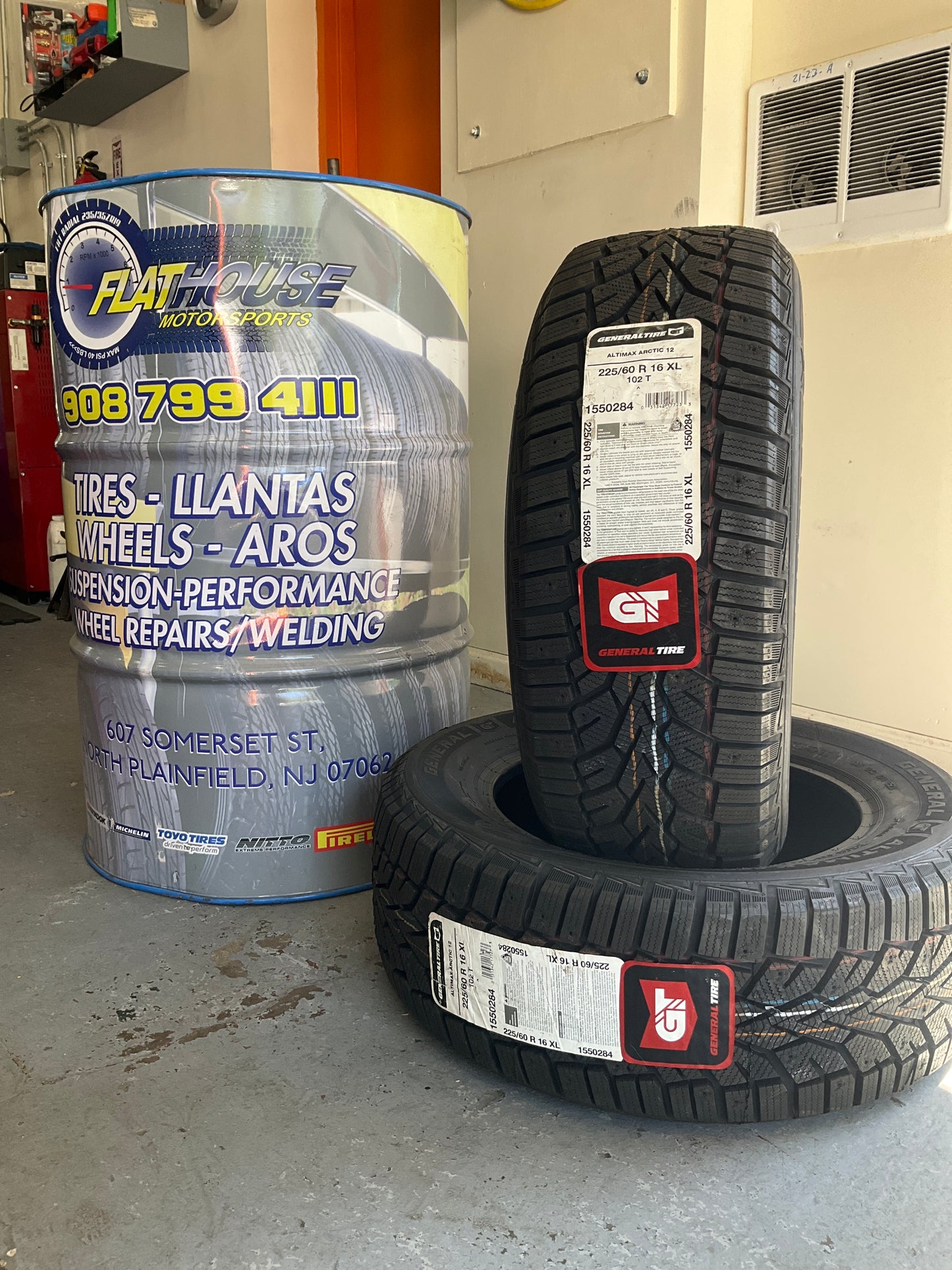 225/60R16 XL 102 T GENERAL TIRE ALTIMAX ARTIC 12 1550284