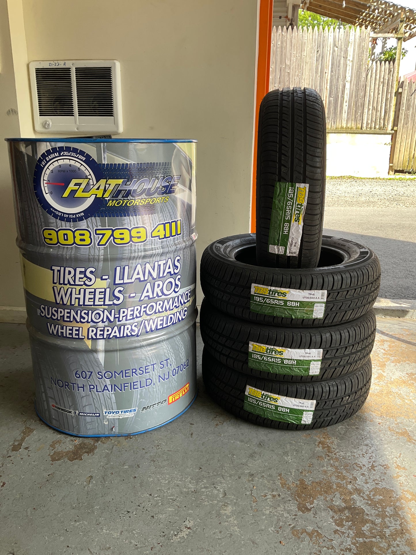 TBB TP-16 Performance 185/65R15 88H Passenger Tire