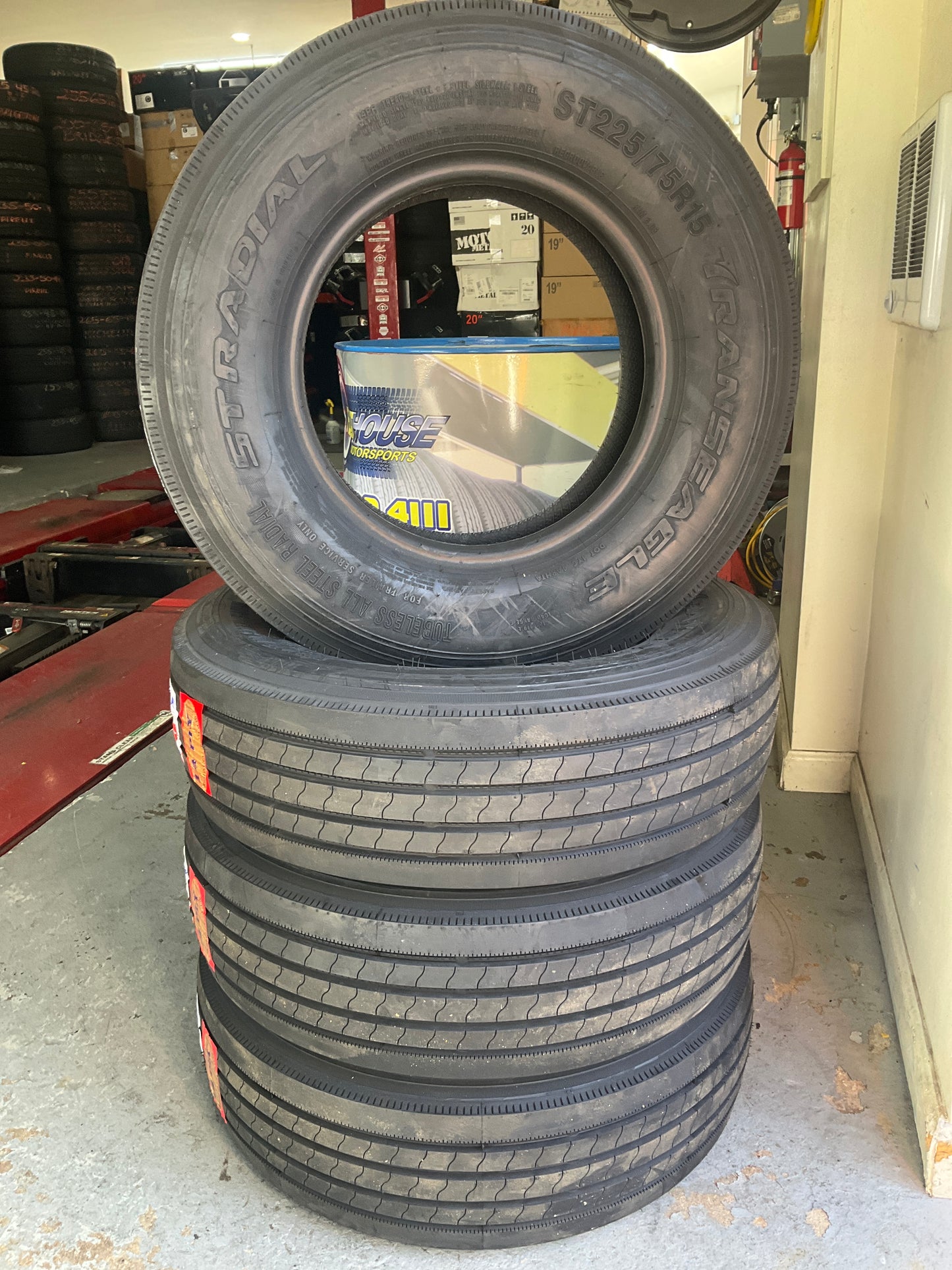 Tire Transeagle ST 225/75R15 Load G 14 Ply Trailer TA17B