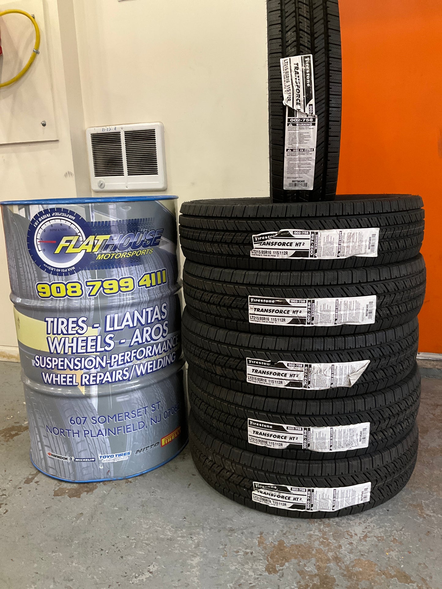 215/85R16 LT FIRESTONE TRANSFORCE HT2