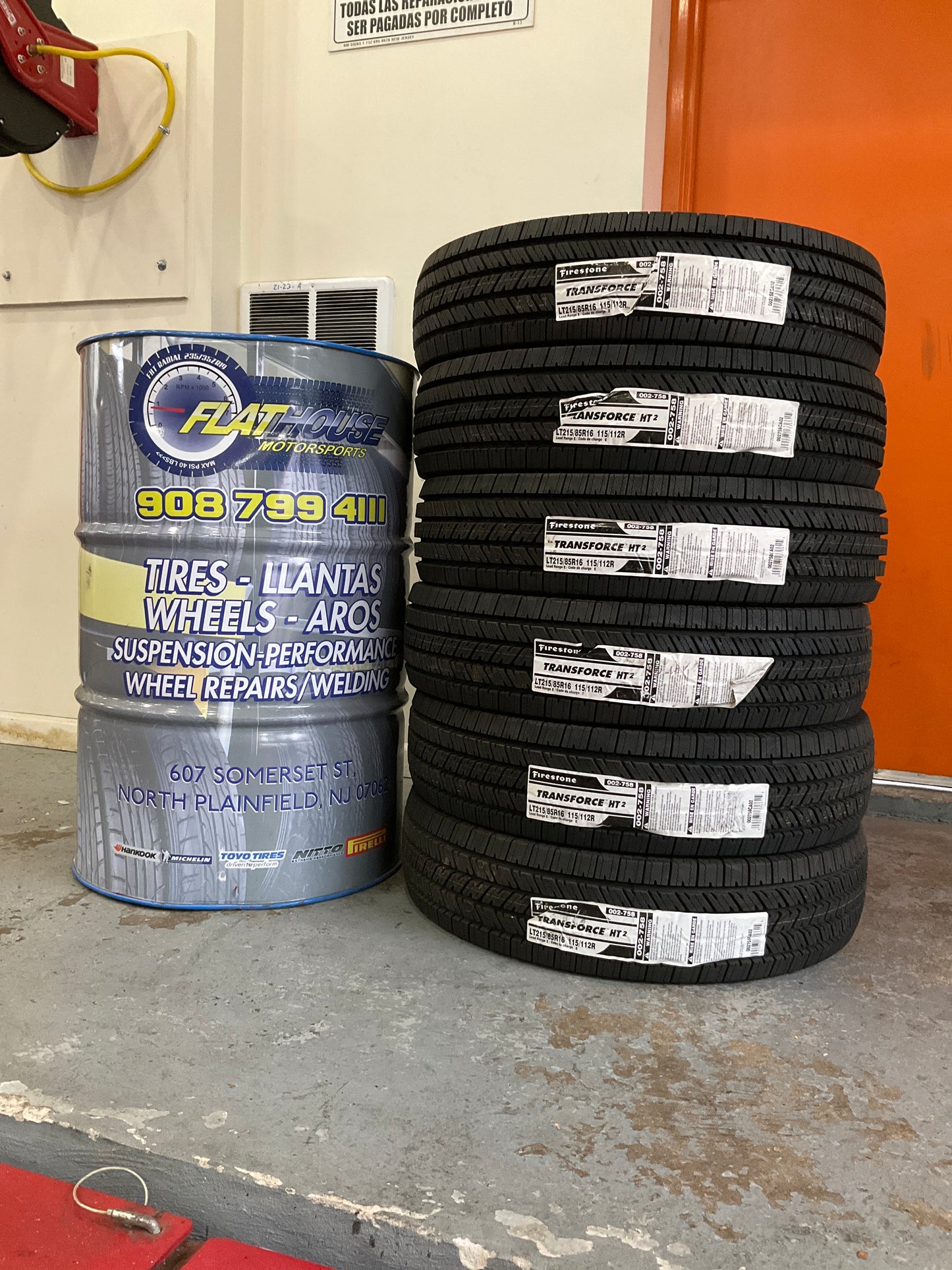 215/85R16 LT FIRESTONE TRANSFORCE HT2