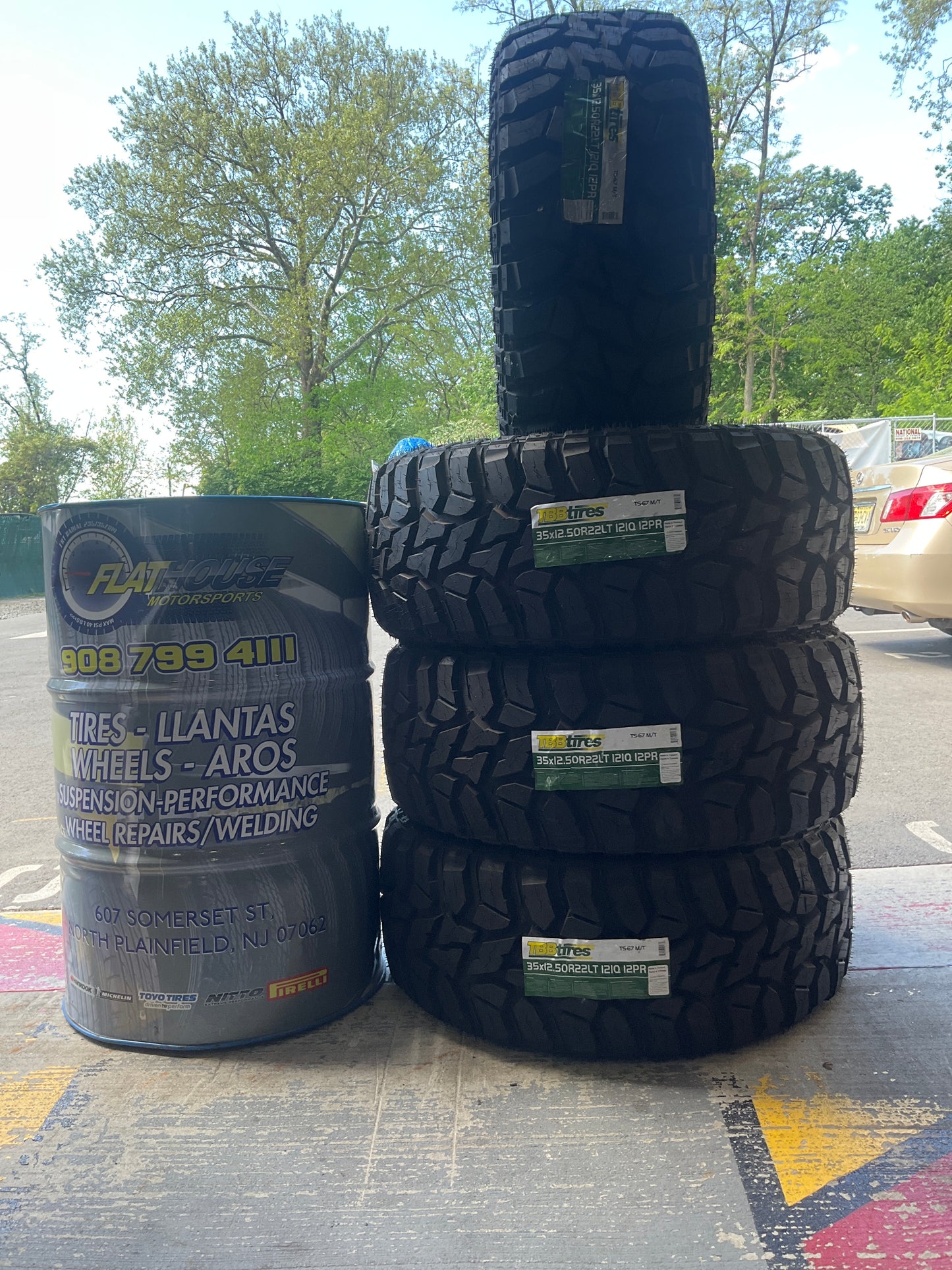 TBB TS-67 M/T LT 35X12.50R22 Load F 12 Ply MT Mud Tire