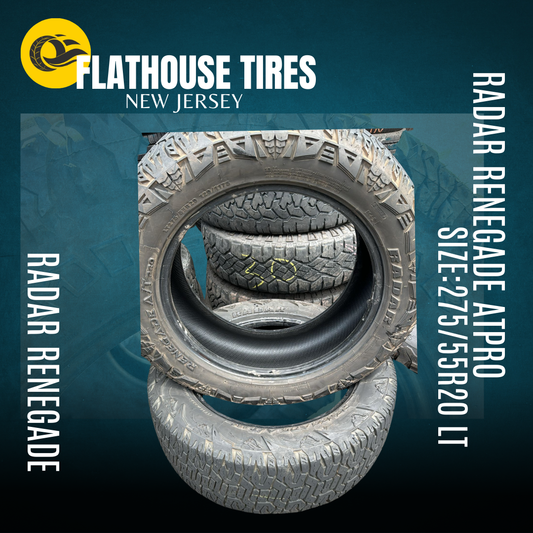 Radar Renegade ATPro 275/55R20 LT SET OF TWO PRE-OWNED