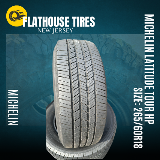 Michelin Latitude Tour HP Tires Size: 265/60R18 - Set of 2 (Pre-Owned)