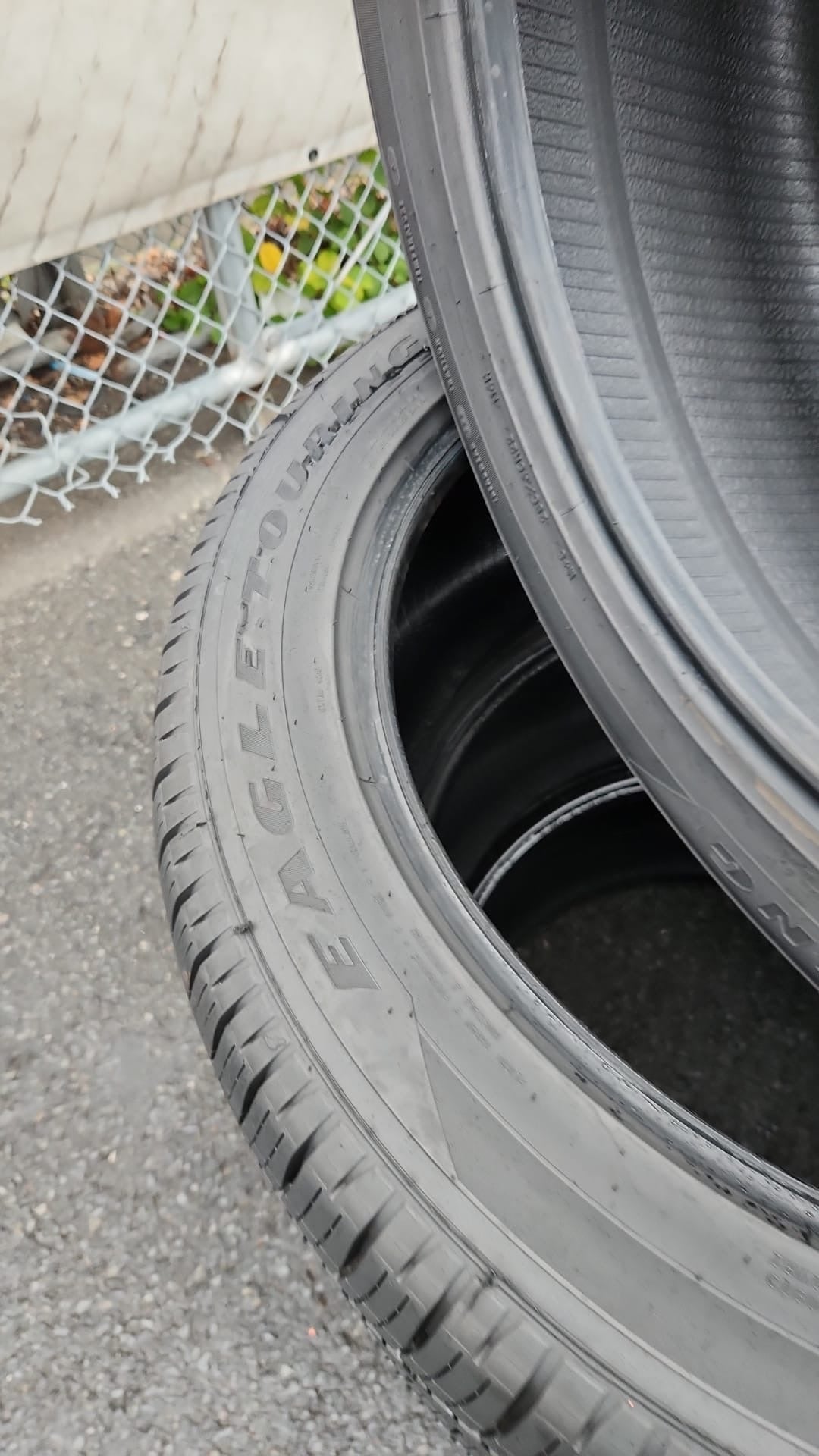 Set of 4 Used Goodyear Tires - 285/45/22