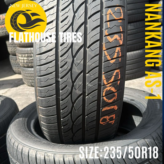 Nankang AS-1 235/50R18 - Set of 2 Pre-Owned Tires