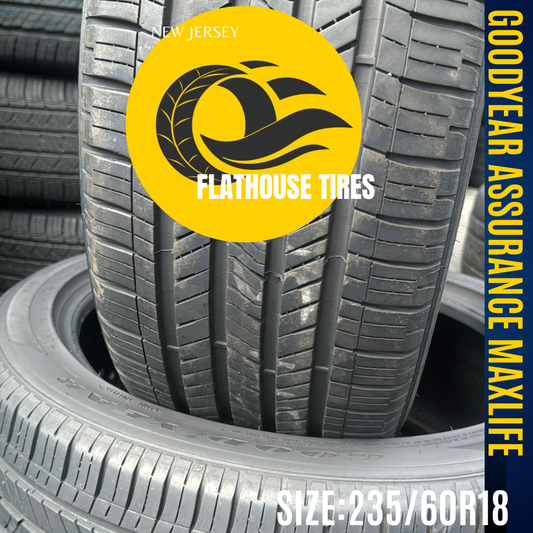 Goodyear Assurance MaxLife 235/60R18 - Set of 2 Pre-Owned Tires
