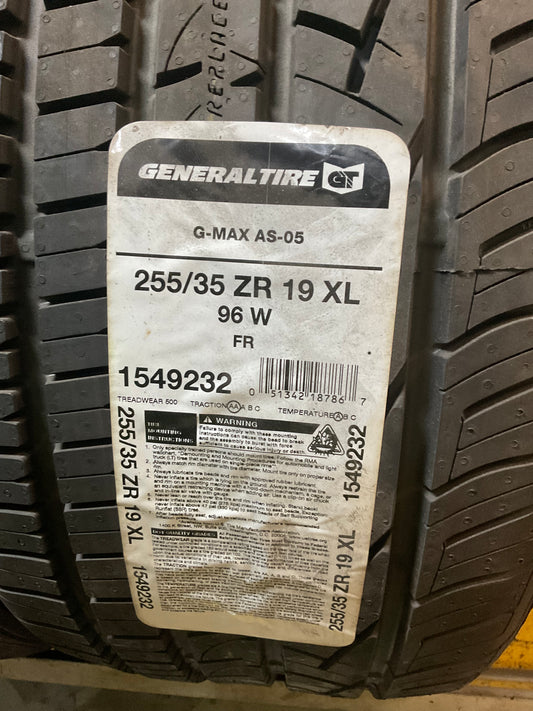 General G-Max AS-07 All Season 255/35ZR19 96W