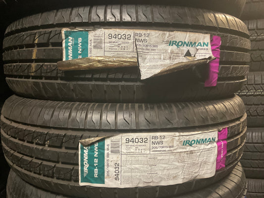 205/70R15 96S Ironman RB-12 NWS