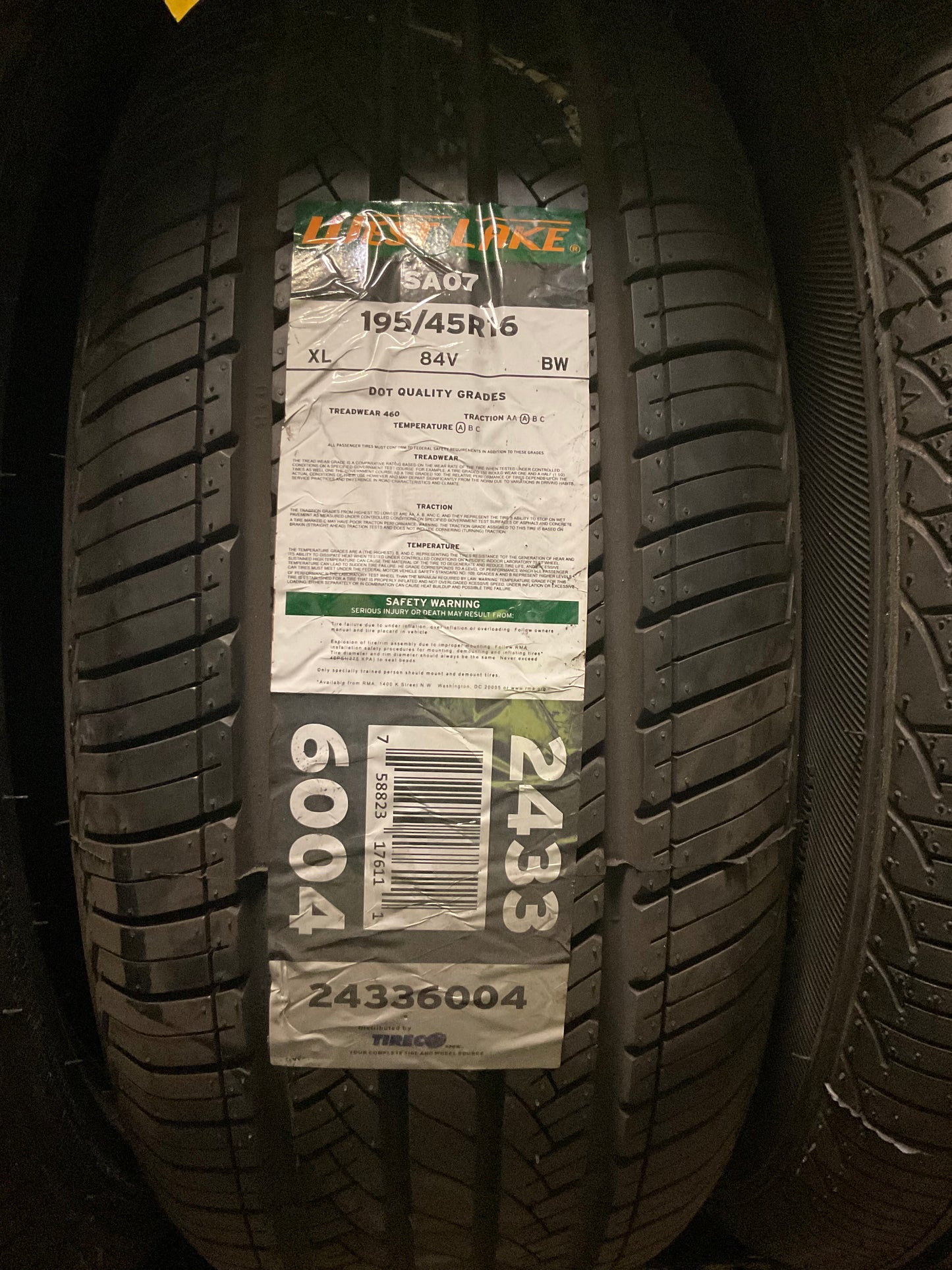 195/45R16 84V XL Westlake SA-07