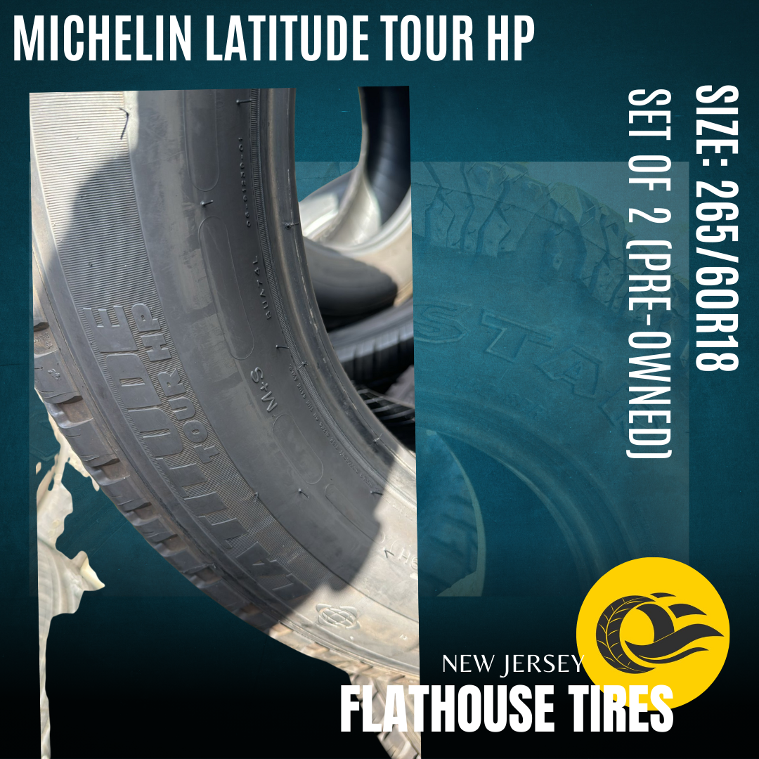 Michelin Latitude Tour HP Tires Size: 265/60R18 - Set of 2 (Pre-Owned)