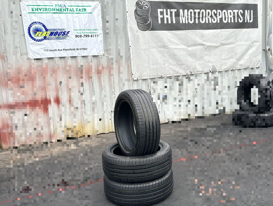 Set of 3 Used Pirelli RF Tires - 225/50R18: High-Performance Grip, Unmatched Style