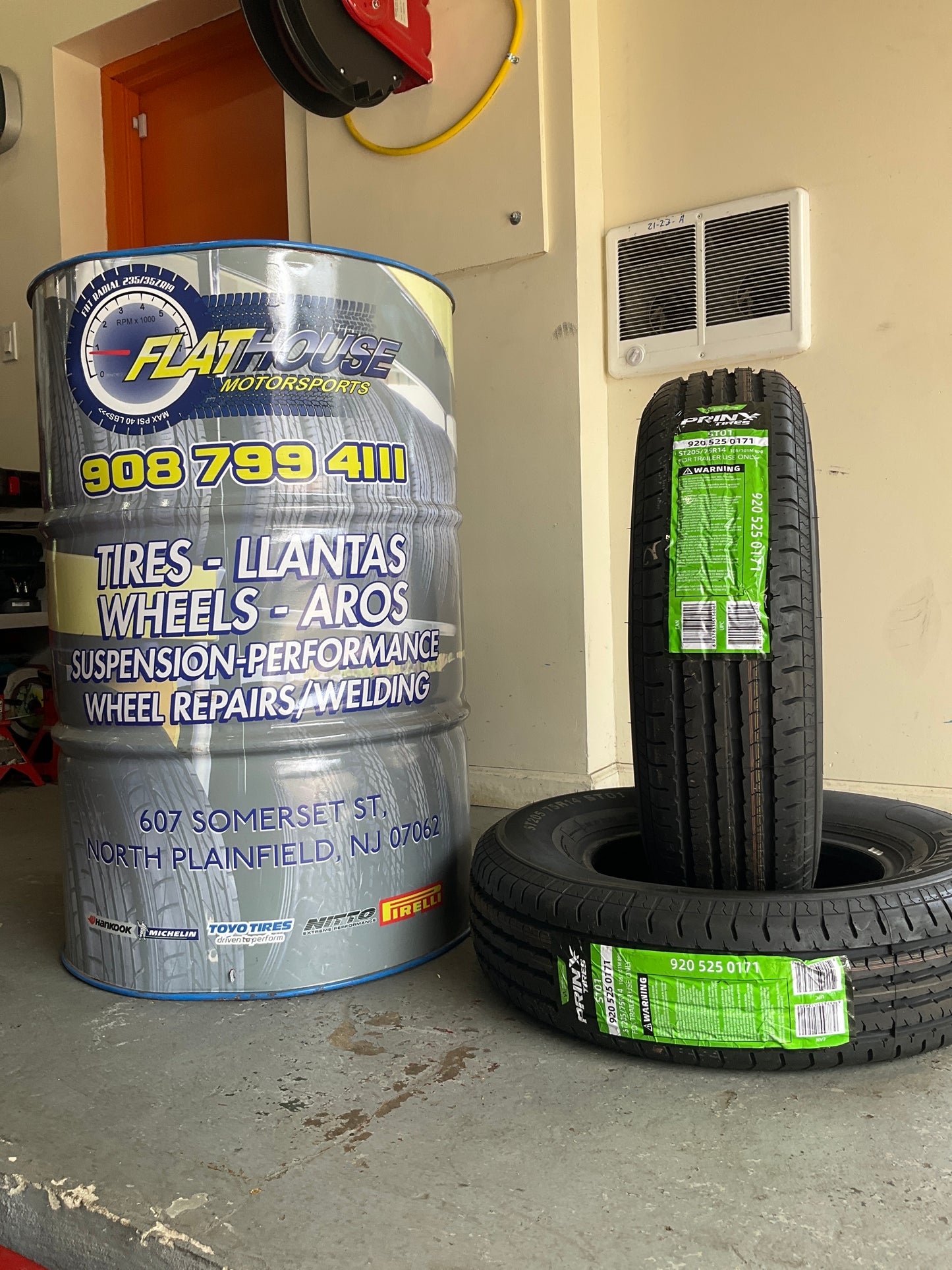 Prinx ST01 ST205/75R14 105/101M D Trailer Tire