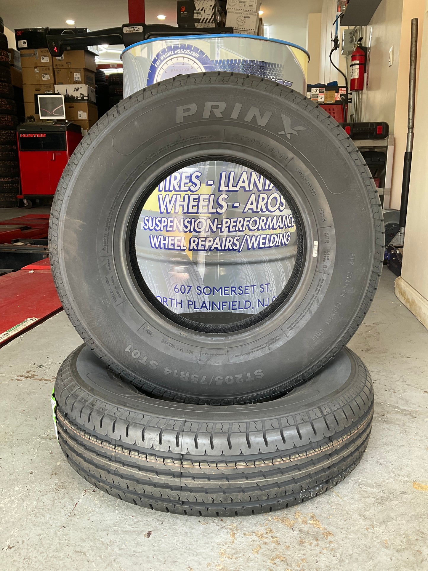 Prinx ST01 ST205/75R14 105/101M D Trailer Tire