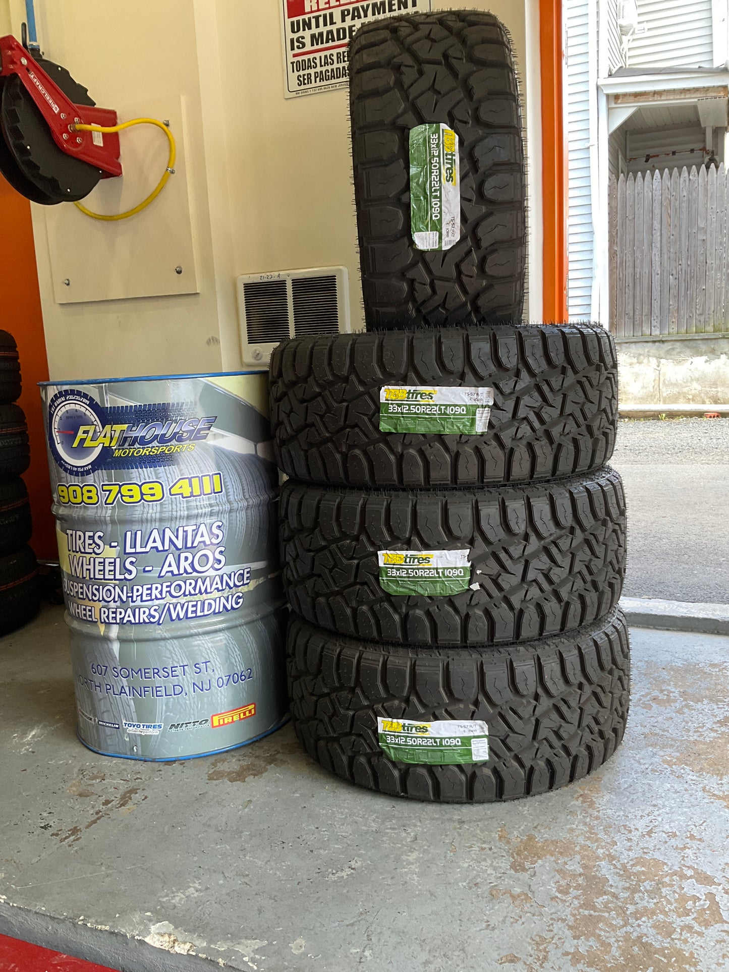 TBB TS-57 R/T All Season LT33X12.50R22 109Q E Light Truck Tire