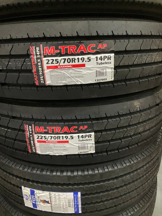 Tire Mastertrack M-Trac AP 225/70R19.5 Load G 14 Ply All Position Commercial
