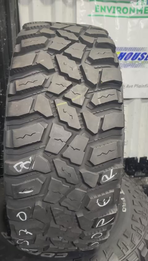 Mixed Set of 4 Used Tires - 2 Nitto & 2 Cooper - 295/70/18 LT